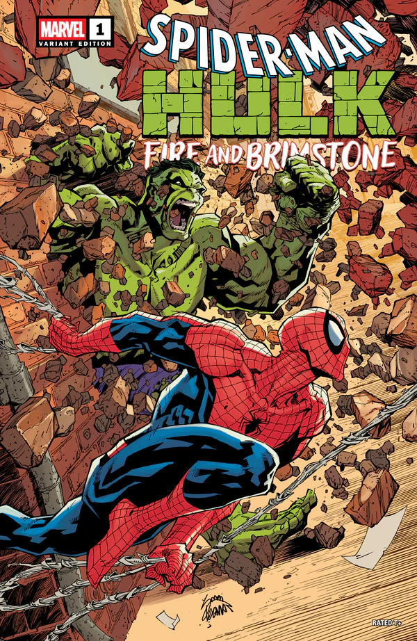 Spider-Man/Hulk: Fire And Brimstone: Ryan Stegman Variant #1 - Cover 5